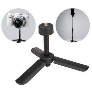 Support de trépied de bureau Fotopro SY-360 avec pince de téléphone rotation à 360 degrés pour petites caméras numériques et smartphones (Noir) SF400B339-20