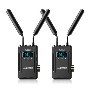 LAIZESKE W1000S HDMI + 1000ft double SDI système de transmission vidéo sans fil (Noir) SH466B586-20