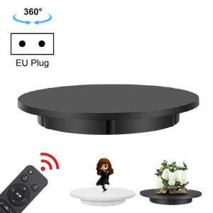 Présentoir rotatif électrique de 42 cm pour accessoires de prise de vue vidéo, charge : 100 kg, alimentation enfichable, (noir) SH499B1070-20