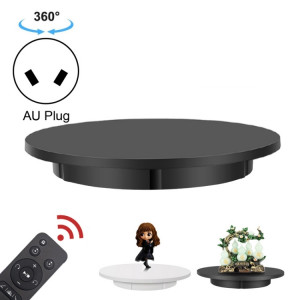 Stand de rotation électrique de 42 cm Stand de prise de vue vidéo PLATEAUTTABLE, CHARGE: 100KG, FIER AU TRAVAIL (Noir) SH523B523-20