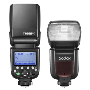 Godox TT685II-C 2.4GHz sans fil TTL HSS 1/8000S Flash Speedlite pour Canon (Noir) SG624B200-20
