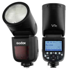 Godox V1F Tête ronde TTL Flash Speedlite pour Fujifilm (Noir) SG638B605-20