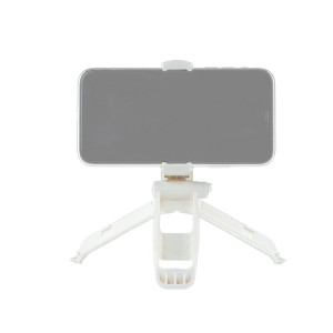 Support de trépied de poche Fotopro SY-101 avec pince de téléphone pour smartphones (blanc) SF699W572-20