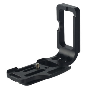 Support de base de support de plaque en L à dégagement rapide pour Nikon D800 / D800E / D810 (noir) SH713B62-20