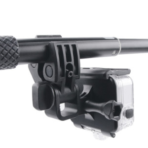 Adaptateur de montage avec pince pour montage arrière avec couvercle arrière étanche pour GoPro HERO6 / 5 (noir) SH730B1843-20