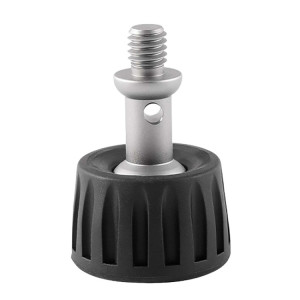 BEXIN GSF37-S Trépied 3/8" Pointes de Pied en Acier Inoxydable Coussinet de Pied en Plastique SB2082866-20