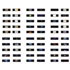 Godox AK-S Collection complète de diapositives 60 en 1 pour kit de projection Godox AK-R21 SG2191489-20