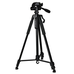 3366 Qualité 1.4m Téléphone portable Live Selfie Trépied DV SLR Support pour appareil photo (Noir) SH241B547-20