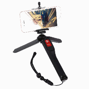 Letspro LY-11 Bâton Selfie extensible avec trépied de poche, autoportrait, monopode, auto-portrait avec déclencheur à distance pour téléphones intelligents, appareils photo numériques et appareils photo sportifs SH3021938-20