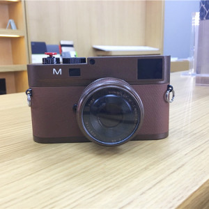 Accessoires de studio photo de modèle d'appareil photo reflex numérique factice non fonctionnel pour Leica M (café foncé) SH21DC275-20