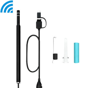 Endoscope d'endoscope iw99A 1.3MP WiFi HD Visual Eardrop avec 6 LED, IP67 étanche, diamètre de l'objectif: 5,5 mm, longueur: 2 m SH00051547-20