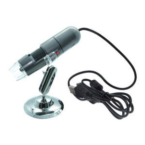 Capteur d'image 1000X Magnifier HD 0.3MP Microscope numérique USB 3 en 1 avec 8 LED et support professionnel SH25031102-20
