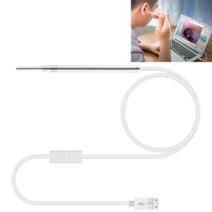 Endoscope d'endoscope de dent de nez d'oreille visuelle de 1MP HD avec 6 LED, diamètre de lentille: 5.5mm SH25121390-20