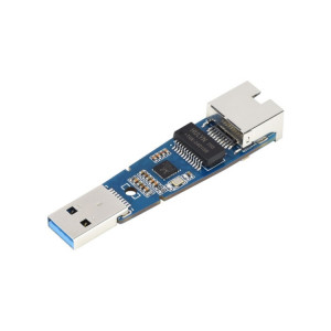 Waveshare USB 3.2 Gen1 au module Convertisseur Ethernet Gigabit, sans conducteur SW0157349-20