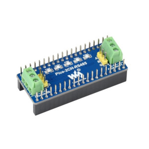 Module RS485 de WAVESHARE 2 canaux pour Raspberry Pi Pico, SP3485 émetteur-récepteur, UART à RS485 SW0171530-20