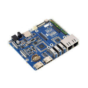 Pied de base Ethernet double Gigabit Module Waveeshare pour la framboise PI CM4 SW0175668-20