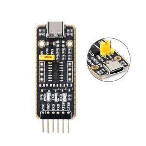 Waveshare Type-C / USB-C vers UART Connecteurs de module de transmission de taux de bande UART SW02411523-20