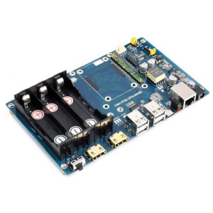 WAVESHare Poe UPS Base Board pour Raspberry Pi CM4, Gigabit Ethernet, Dual HDMI, Quad USB2.0 SW0269627-20
