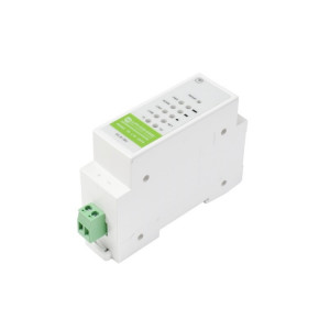 Démodulateur cellulaire Waveshare Industrial 4G DTU, RS485 à LTE CAT4, montage sur rail DIN, pour EMEA, Kor, Thaïlande, Inde, Asie du Sud-Est SWY0271201-20