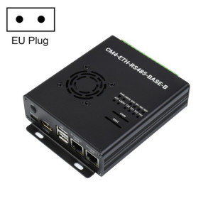 Mini-ordinateur Waveshare Dual ETH pour Raspberry Pi CM4, Gigabit Ethernet, RS485 isolé 4CH (prise UE) SW78EU651-20