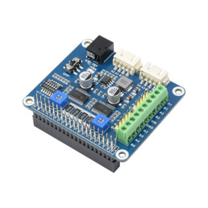 Chapeau de moteur pas à pas HRB8825 Waveshare pour Raspberry Pi, entraîne deux moteurs pas à pas, jusqu'à 1/32 Microstepping SW02801187-20