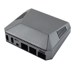 Boîtier en aluminium Waveshare Argon One pour Raspberry Pi 4, avec bouton d'alimentation sécurisé SW0527369-20