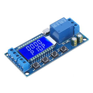 XY-LJ02 6-30V Micro USB Digital LCD Display Time Delay Relay Module Control Timer Switch SH05771466-20
