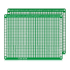 2 PCS LandaTianrui LDTR WG032 / D3 panneau de prototype de carte PCB de planche à pain de fibre de verre double-face, taille: 7 x 9cm S217101239-20