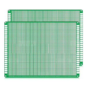 2 PCS LandaTianrui LDTR WG032 / D5 panneau de carte PCB de planche à pain de prototypage de fibre de verre double-face, taille: 12 x 18cm S217121815-20