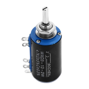 WXD3 13 2W 4.7K Ohm Potentiomètre de précision multitours-Noir SW3213654-20