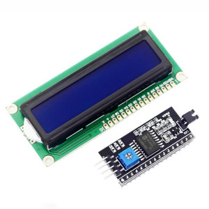 Nouveau IIC / I2C avec 1602 module de carte d'écran d'affichage à cristaux liquides pour Arduino SN4006533-20