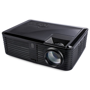 VS768 4000ANSI Lumens 1980x1080 Résolution LED + LCD Projecteur intelligent, prise en charge AV / HDMI / USB / VGA (noir) SH0105507-20