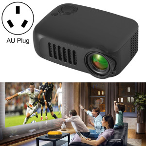 A2000 1080P Mini projecteur portable intelligent pour enfants, prise AU (noir) SH8AUB821-20