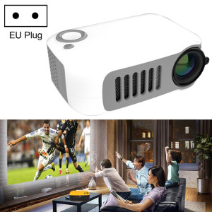 A2000 1080P Mini projecteur portable intelligent pour enfants, (blanc gris) SH8EUW1689-20