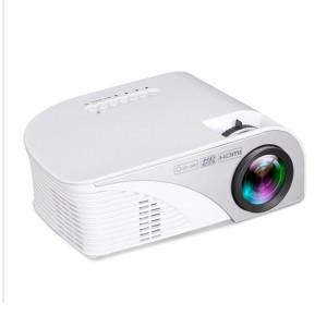 RD-805B 960 * 640 1200 Lumens Portable Mini Projecteur LED Home Theater avec télécommande, support USB + VGA + HDMI + AV + TV (Blanc) SH902W1665-20