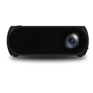 YG320 320 * 240 Mini projecteur LED Home Cinéma, prise en charge HDMI et AV et SD et USB (noir) SH973B989-20