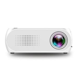 YG320 320 * 240 Mini projecteur LED Home Cinéma, prise en charge HDMI et AV et SD et USB (blanc) SH973W1886-20