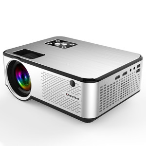 Projecteur intelligent Cheerlux C9 2800 lumens 1280x720 720P HD, prise en charge HDMI x 2 / USB x 2 / VGA / AV (noir) SC606B157-20