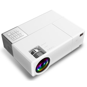 Projecteur intelligent Cheerlux CL770 4000 Lumens 1920 x 1080P Full HD, prise en charge HDMI x 2 / USB x 2 / VGA / AV (blanc) SC690W263-20