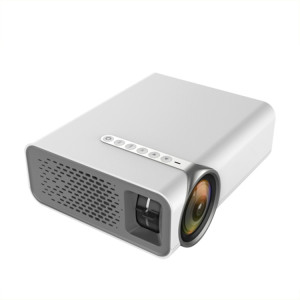 YG520 800x480 1800LM Mini projecteur LED Home cinéma, prise en charge HDMI & AV & SD & USB & VGA, Version de téléphone portable (blanc) SH434W1791-20