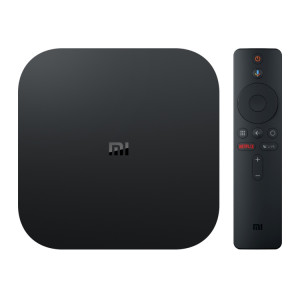  Xiaomi TV Box S 2nd Gen 4K HDR Google TV avec Google Assistant Remote Streaming Media Player, Cortex-A55 Quad-core 64bit, 2GB+8GB, Google TV, Version UE (Noir) SX096B408-20