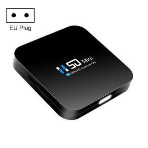 Boîtier TV réseau intelligent H50 Mini 4K, Android 10.0, RK3318 Quad Core, 2 Go + 8 Go, prise UE SH91EU867-20