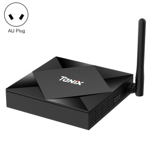 TANIX TX6s 4K Smart TV BOX Android 10 Lecteur multimédia avec télécommande, Quad Core Allwinner H616, RAM : 4 Go, ROM : 64 Go, WiFi 2,4 GHz/5 GHz, Bluetooth, prise AU SH35AU1553-20