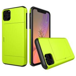 Étui de protection blindé antichoc avec emplacement pour carte pour iPhone 11 Pro Max (vert) SH802I1904-20