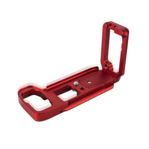 BEXIN A73 Clapet vertical de caméra à plaque en L pour caméra A7M3 A7III A7RIII (rouge) SB801B1053-20