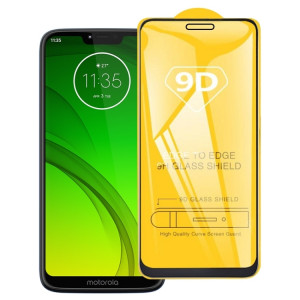 Pour Motorola Moto G7 Power 9D Full Glue Film en verre trempé plein écran SH9704272-20