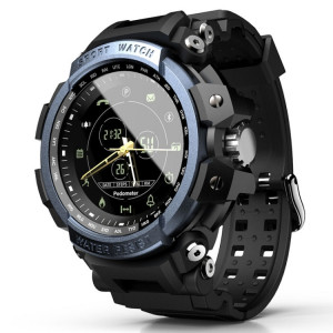 Lokmat MK28 1,4 pouces FSTN écran IP68 montre intelligente étanche, rappel d'informations de support / caméra à distance / enregistrement sportif (bleu) SL801B884-20