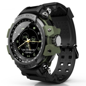 Lokmat MK28 1.4 pouces FSTN écran IP68 montre intelligente étanche, rappel d'informations de support / caméra à distance / enregistrement sportif (vert) SL801C396-20
