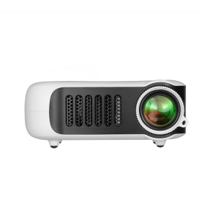 TRANSJEE A2000 320x240P 1000 ANSI Lumens Mini projecteur numérique HD pour cinéma maison, Type de prise: Prise AU (Blanc) SH701A833-20