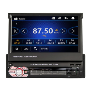 9601G voiture 7 pouces écran télescopique Bluetooth MP5 prend en charge le disque FM / AUX / U / interconnexion de téléphone mobile / GPS SH44211284-20